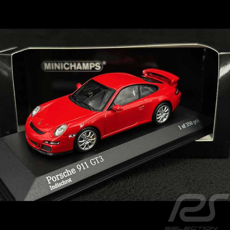 Porsche 911 GT3 Coupe Type 997 2006 Guards Red 1/43 Minichamps 400065404