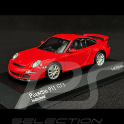Porsche 911 GT3 Coupe Type 997 2006 Guards Red 1/43 Minichamps 400065404