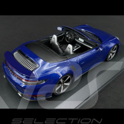 Porsche 911 Turbo S Cabriolet type 992 Bleu gentiane 2020 1/18 Minichamps 155069081