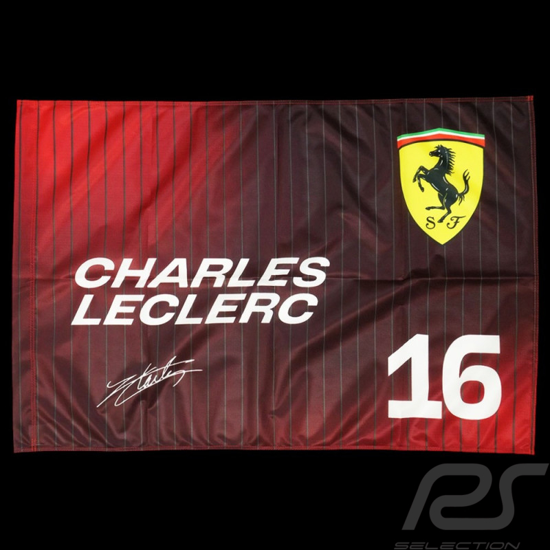 Ferrari Charles Leclerc Fahne 90×60 cm – Art.-Nr. 701236623-001
