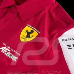 Ferrari Poloshirt LMH AF Corse Kirschrot – Artikelnummer 701236370-001