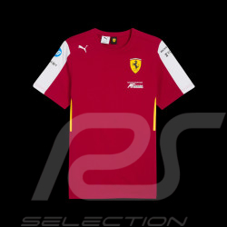 Ferrari T-Shirt LMH AF Corse Cherry Red – Article ID 701236369-001