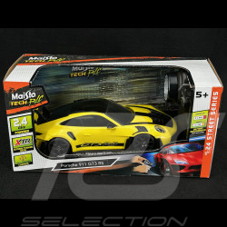 Porsche 911 GT3 RS Type 992 Weissach Package R/C Gelb 1/24 Maisto Tech 81537