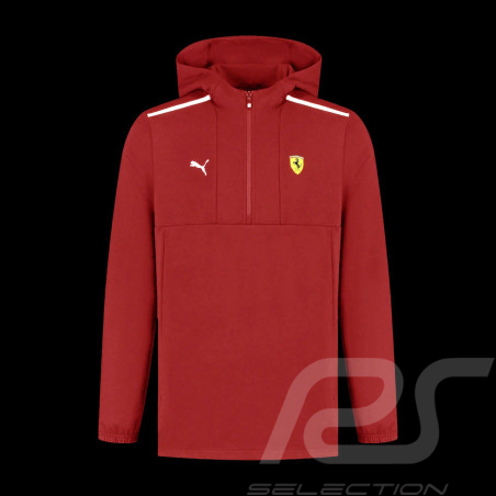 Ferrari Sweatshirt F1 Puma 1/4 zip cherry red – Leclerc / Hamilton – Article ID 701232787-001
