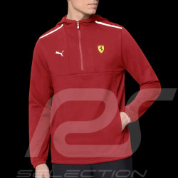 Ferrari F1 Kapuzenpullover 1/4-Zip Kirschrot – Leclerc / Hamilton – Artikelnummer 701232787-001