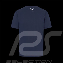 Williams Racing T-shirt F1 Team Sainz / Albon Puma Navy Blue 701229640-001 - unisex