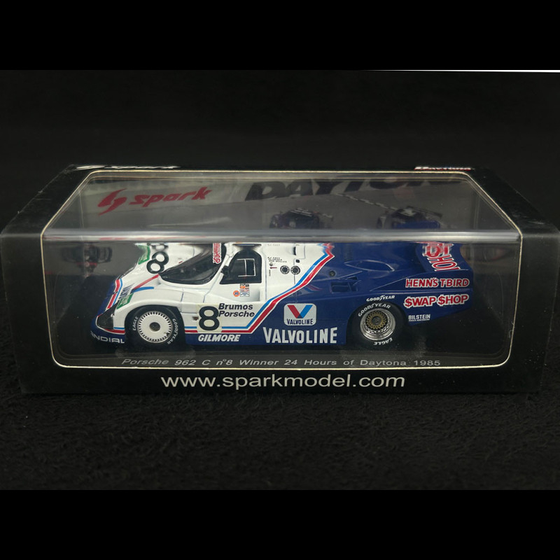 Porsche 962 C n° 8 Winner 24h Daytona 1985 1/43 Spark 43DA85