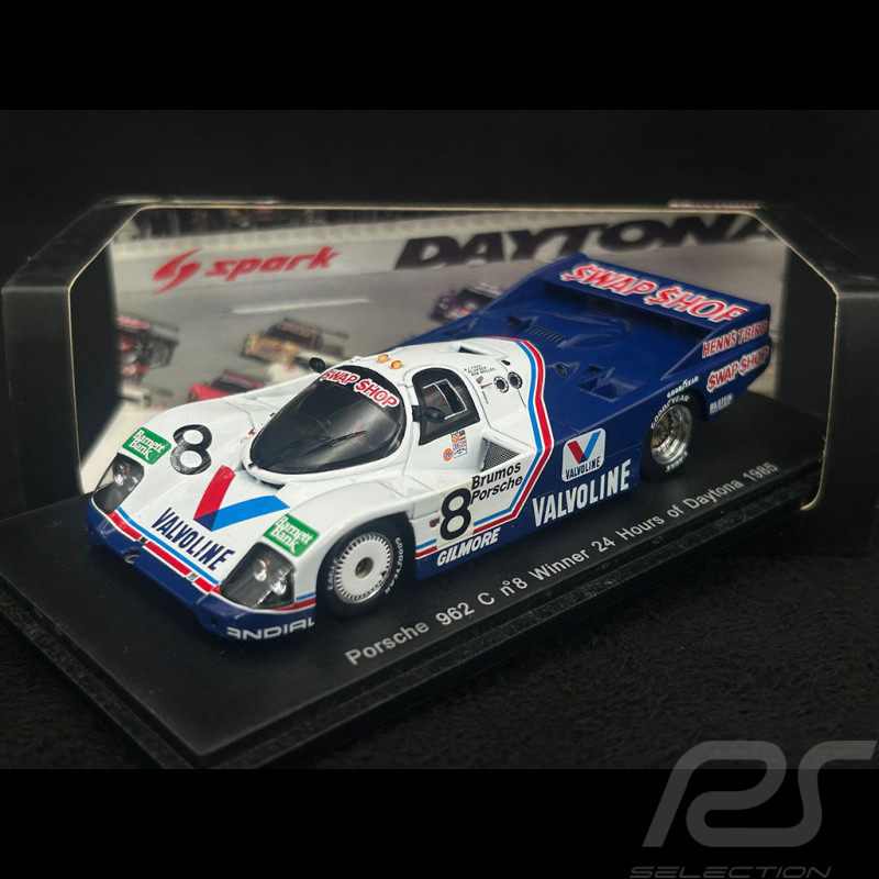 Porsche 962 C n° 8 Sieger 24h Daytona 1985 1/43 Spark 43DA85
