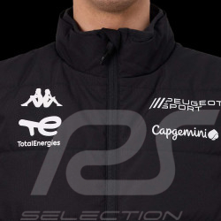 Doudoune Peugeot Sport sans manches matelassée noire - Réf 332419W-A03