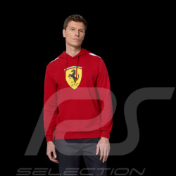 Ferrari Kapuzenpullover F1 Puma Kirschrot Leclerc / Hamilton - Artikel 701232790-001