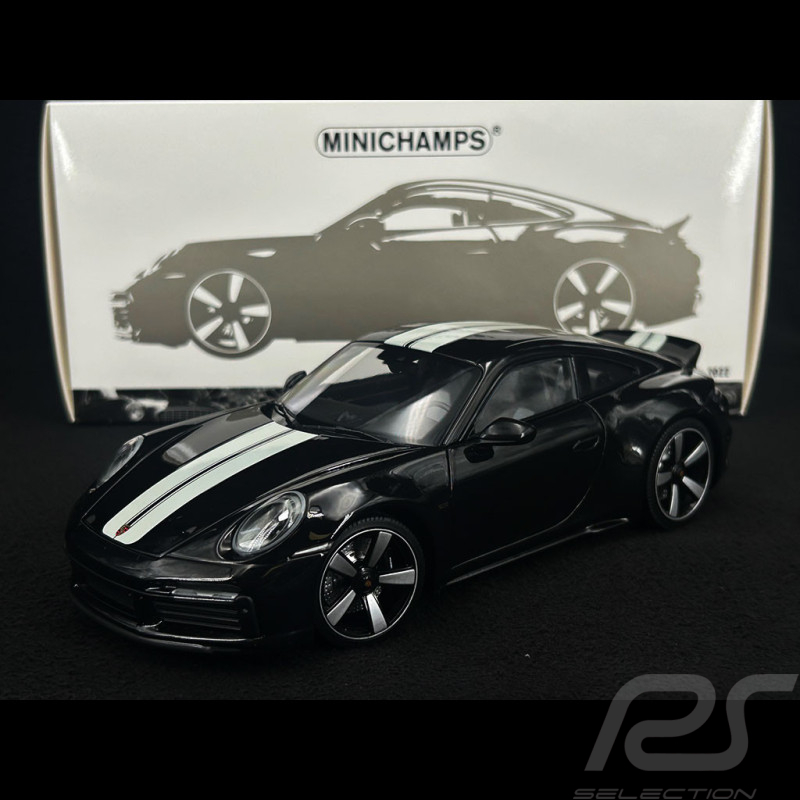 Porsche 911 Sport Classic Type 992 2022 Black 1/18 Minichamps 110069200