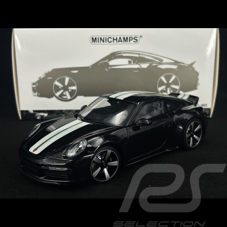 Porsche 911 Sport Classic Typ 992 2022 Schwarz 1/18 Minichamps 110069200