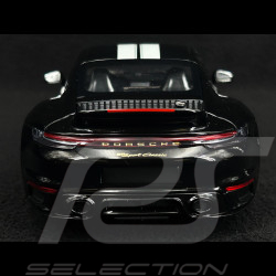 Porsche 911 Sport Classic Typ 992 2022 Schwarz 1/18 Minichamps 110069200