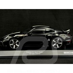 Porsche 911 Sport Classic Typ 992 2022 Schwarz 1/18 Minichamps 155062001