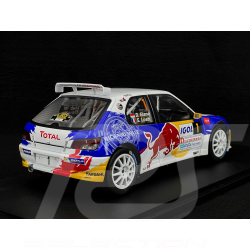 Sebastien Loeb Peugeot 306 Maxi n°1 Rallye du Var 2017 1/18 Solido S1808308