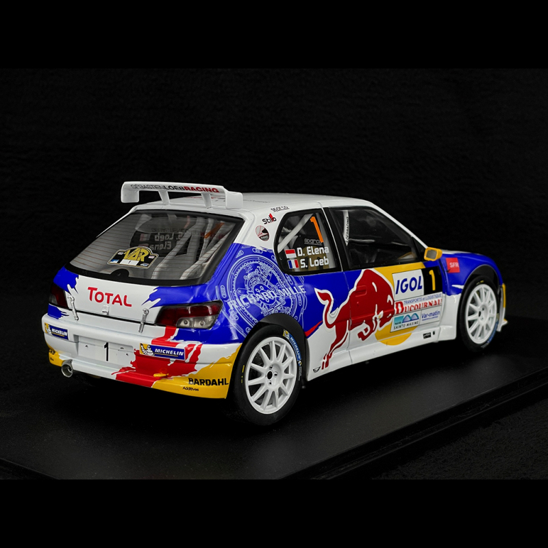 Loeb avec une Peugeot 306 Maxi évoluée au Rallye du Var