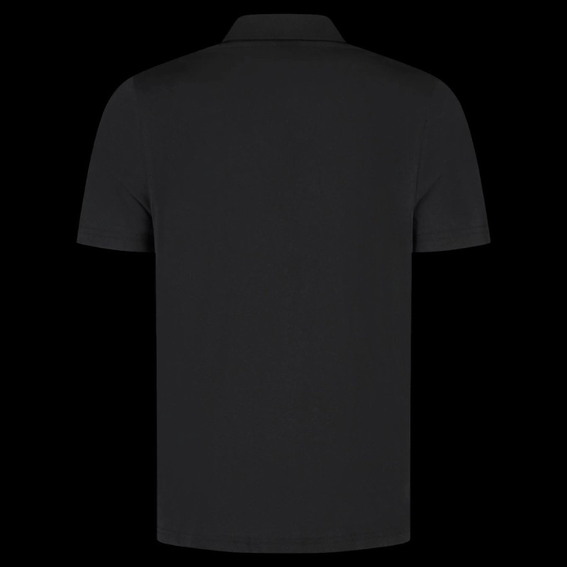 Pull polo Ralph Lauren 1/4 zippé noir/gris poney homme taille XL