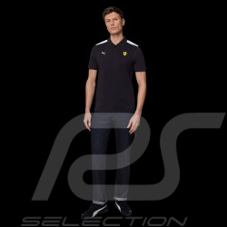 Ferrari F1 Polo Puma 1/4 Zip Black Leclerc / Hamilton - Men - 701232789-002