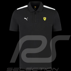 Ferrari F1 Polo Puma 1/4 Zip Black Leclerc / Hamilton - Men - 701232789-002