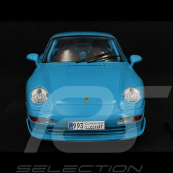 Porsche 911 Clubsport Typ 993 1997 Riviera Blau 1/18 Solido S1810101