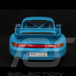 Porsche 911 Clubsport Typ 993 1997 Riviera Blau 1/18 Solido S1810101