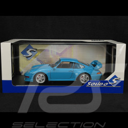 Porsche 911 Clubsport Typ 993 1997 Riviera Blau 1/18 Solido S1810101