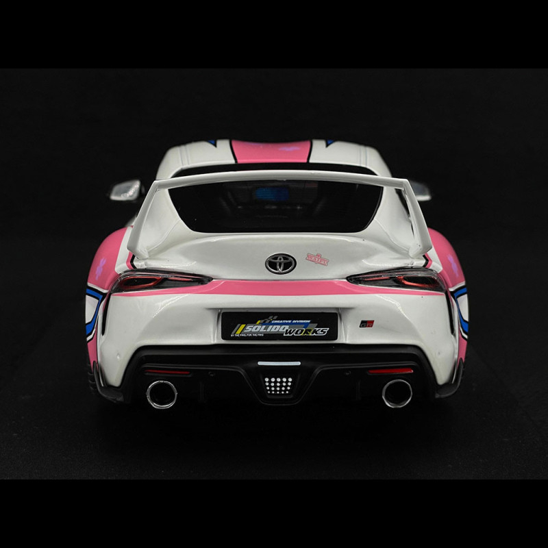 Toyota GR Supra Solido Works Itasha 2024 échelle 1/18 Neuve