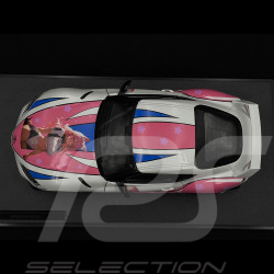 Toyota GR Supra Itasha 2024 Weiß/Rosa 1/18 Solido S1809008