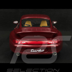 Porsche 911 Turbo Type 993 1997 Rouge Arena 1/18 Solido S1810102