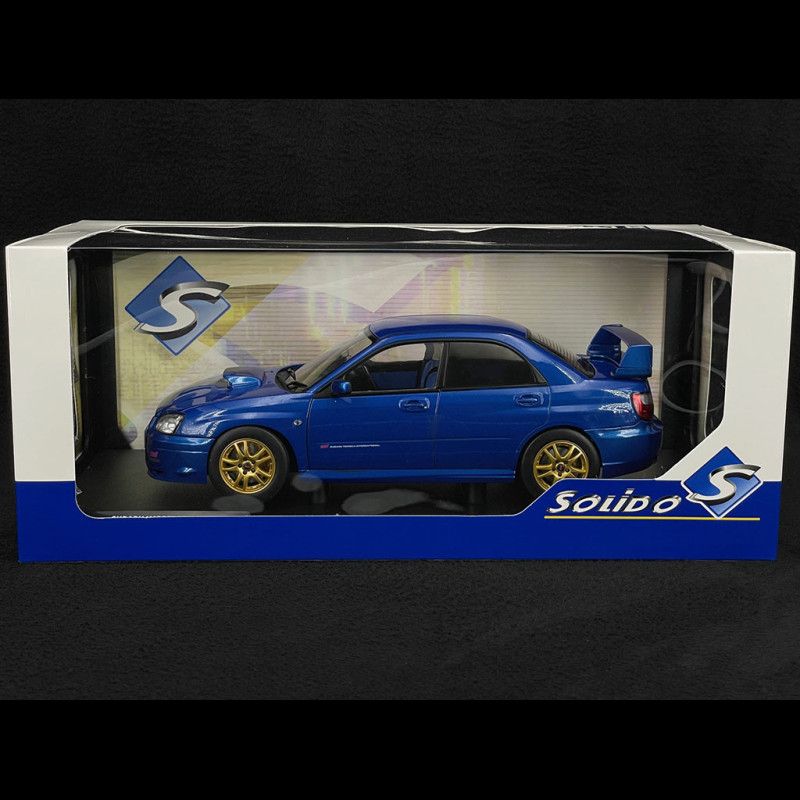 Voiture 1/18 Collection Miniature Solido Subaru Impreza WRX STI Sonic Blue ( 2003) - Échelle 1:18 - Neuve En Boîte Sunstar 1 18 Voiture 1/18 Collection Miniature Solido Subaru Impreza WRX STI Sonic Blue ( 2003) - Échelle 1:18 - Neuve En Boîte Sunstar 1 18
