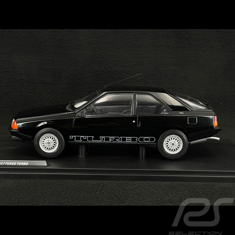 Renault Fuego Turbo 1980 Black 1/18 Solido S1806406