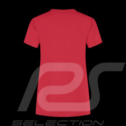 Ferrari F1 T-Shirt Puma Large Shield Red Cherry Leclerc / Hamilton - Woman - 701232785-001