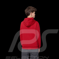 Ferrari F1 Hoodie Puma Large Shield Red Cherry Leclerc / Hamilton - Kid - 701232791-001