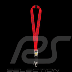 Ferrari F1 Schlüsselband Rot Scuderia Leclerc / Hamilton - 701227737-001