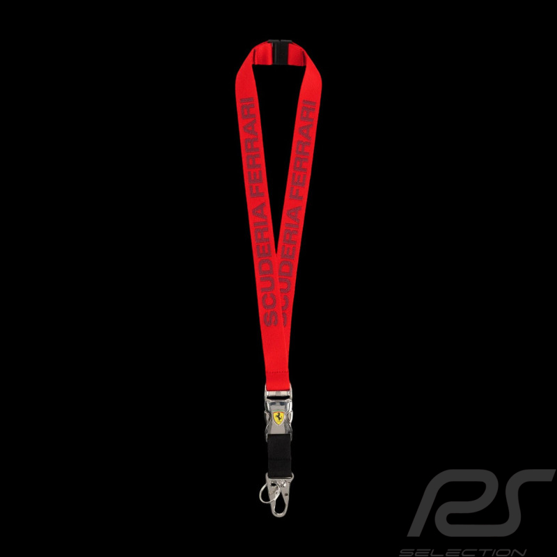 Ferrari F1 Schlüsselband Rot Scuderia Leclerc / Hamilton - 701227737-001