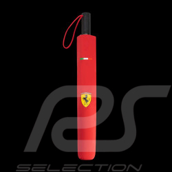 Ferrari F1 Kompakt-Regenschirm Rot Schachmuster Leclerc / Hamilton - 701227740-001