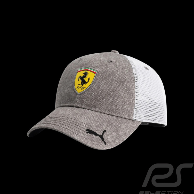 Ferrari F1 Trucker Cap Grey Leclerc / Hamilton - 701232799-002