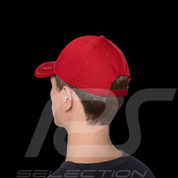 Casquette Ferrari F1 Italia Rouge – Écusson Scudetto & Drapeau Italien – 701232798-001