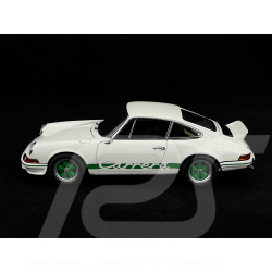 Porsche 911 Carrera RS 2.7 1973 Grand Prix Weiß Grüne Streifen 1/18 Autoart 78031
