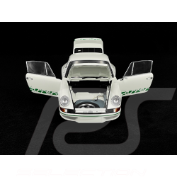 Porsche 911 Carrera RS 2.7 1973 Grand Prix White Green Stripes 1/18 Autoart 78031