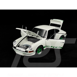 Porsche 911 Carrera RS 2.7 1973 Grand Prix White Green Stripes 1/18 Autoart 78031