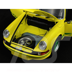 Porsche 911 Carrera RS 2.7 1973 Jaune Bandes Vertes 1/18 Autoart 78033