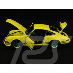 Porsche 911 Carrera RS 2.7 1973 Jaune Bandes Vertes 1/18 Autoart 78033