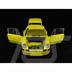 Porsche 911 Carrera RS 2.7 1973 Yellow Green Stripes 1/18 Autoart 78033