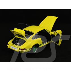 Porsche 911 Carrera RS 2.7 1973 Jaune Bandes Vertes 1/18 Autoart 78033