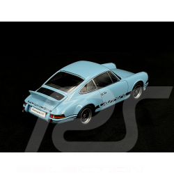 Porsche 911 Carrera RS 2.7 1973 Gulf Blau Schwarze Streifen 1/18 Autoart 78032