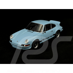 Porsche 911 Carrera RS 2.7 1973 Bleu Gulf Bandes Noires 1/18 Autoart 78032