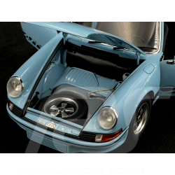 Porsche 911 Carrera RS 2.7 1973 Gulf Blau Schwarze Streifen 1/18 Autoart 78032