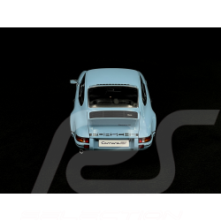 Porsche 911 Carrera RS 2.7 1973 Bleu Gulf Bandes Noires 1/18 Autoart 78032