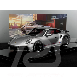 Porsche 911 Turbo Type 992 First Turbo Sonderwunsch GT Silver 1/18 Spark WAP0211620STFT